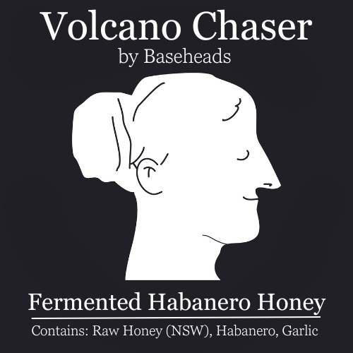 Volcano Chaser:  Fermented Habanero Honey